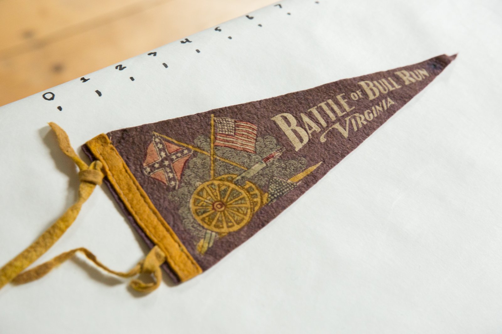 Battle of Bull Run Virginia Felt Flag
