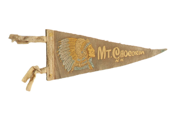 Mt. Chocorua N.H. Felt Flag