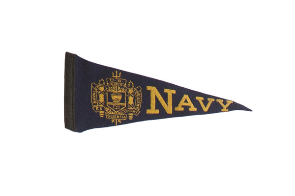 NAVY Felt Flag