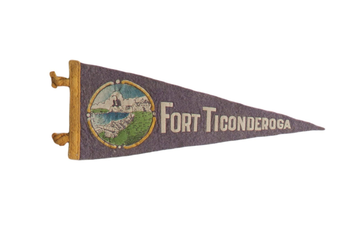 Fort Ticonderoga Felt Flag