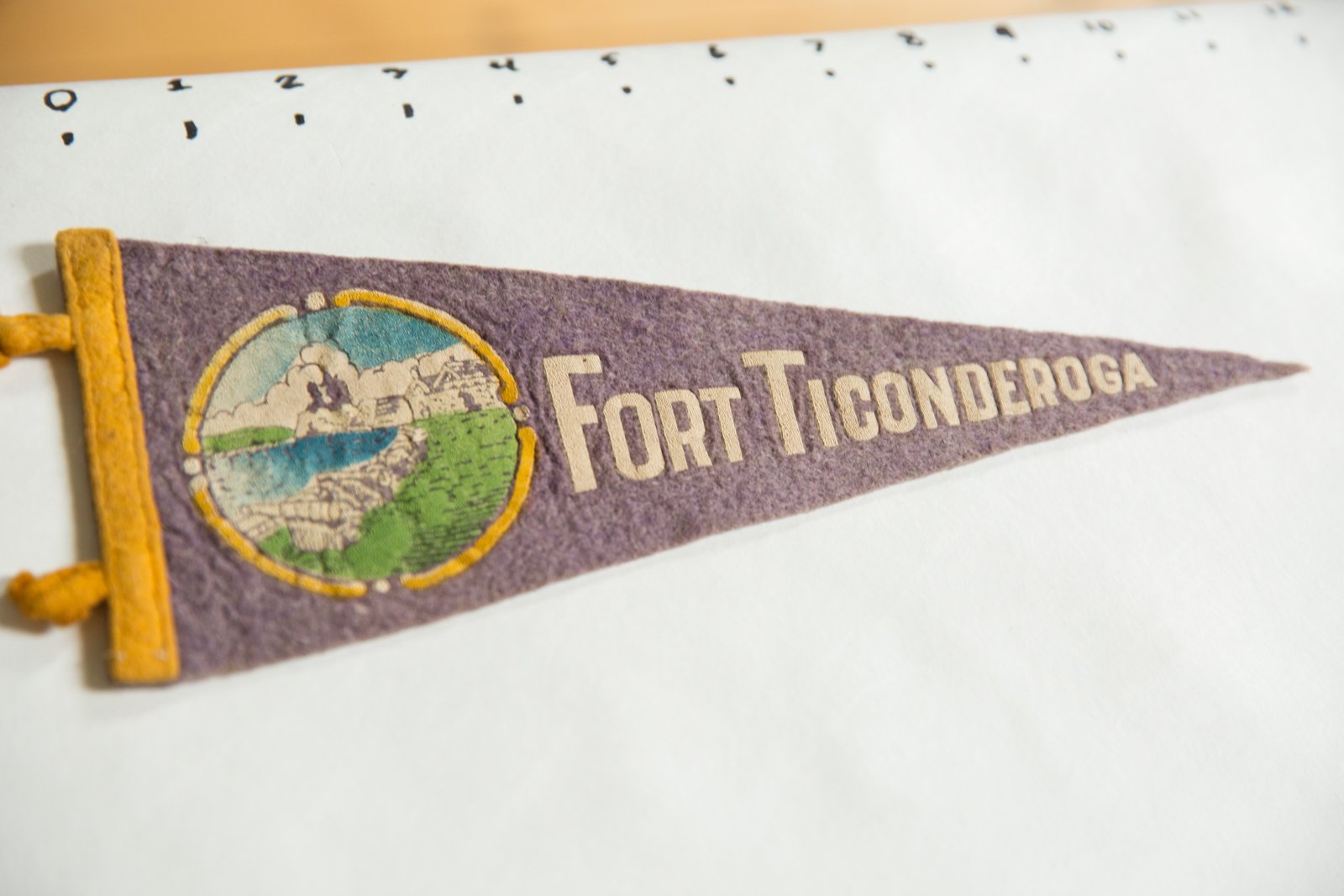 Fort Ticonderoga Felt Flag