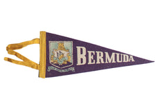 Bermuda (Quo-Fata-Ferunt) Felt Flag
