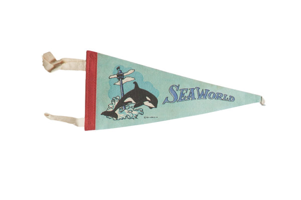 SeaWorld Felt Flag