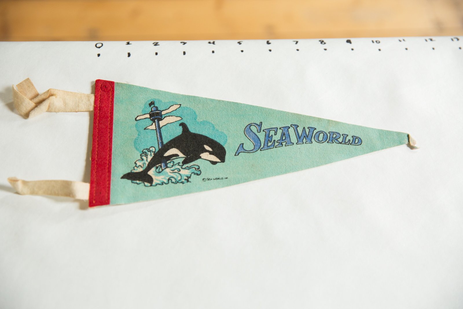 SeaWorld Felt Flag