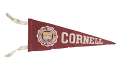 Cornell (Cornell University Founded by Ezra Cornell) Felt Flag