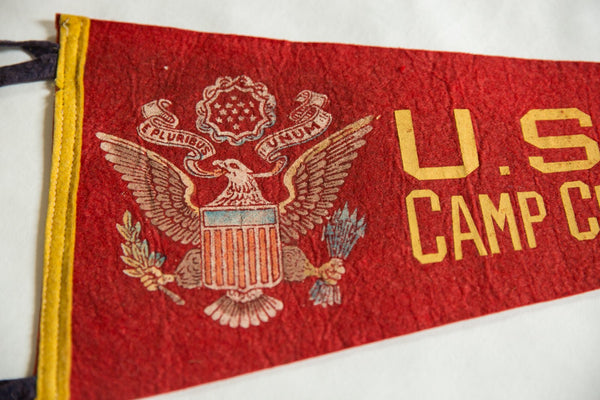 U.S. Army Camp Claiborne LA. Felt Flag