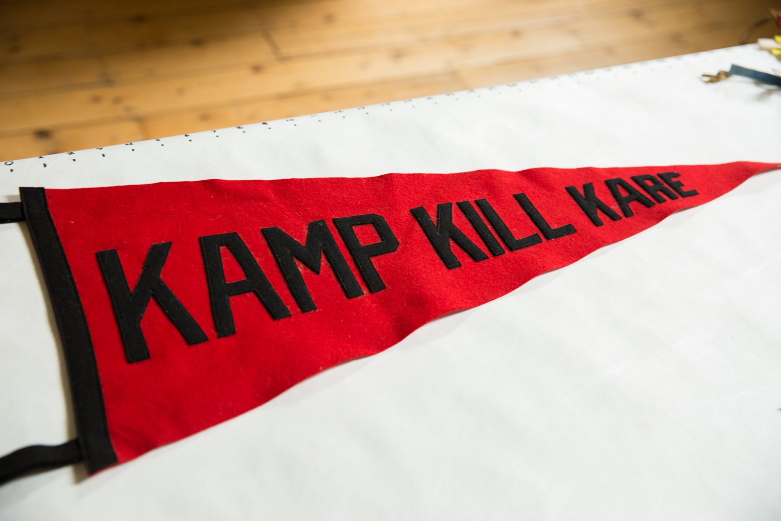 Kamp Kill Kare Felt Flag