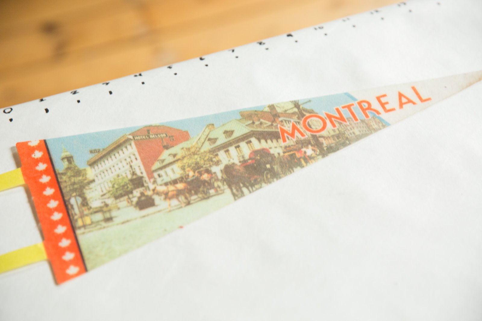 Montreal (Hotel Nelson) Felt Flag