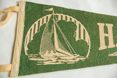 Hampton Beach N.H. Felt Flag