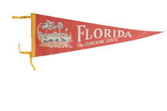 Florida The Sunshine State Felt Flag