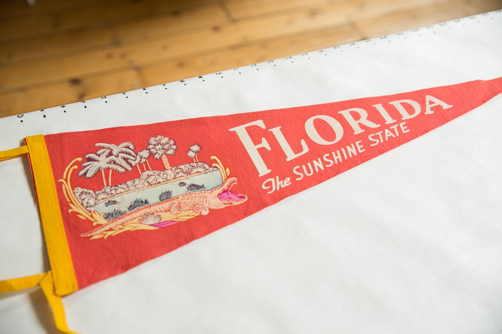 Florida The Sunshine State Felt Flag