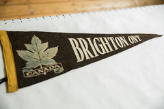 Brighton, Ont. (Canada) Felt Flag
