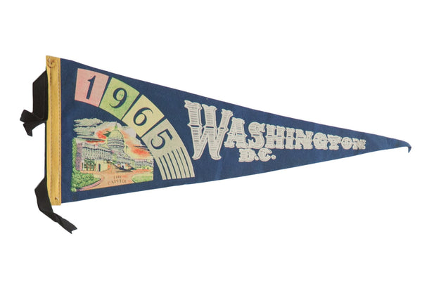 Washington D.C (1965) Felt Flag