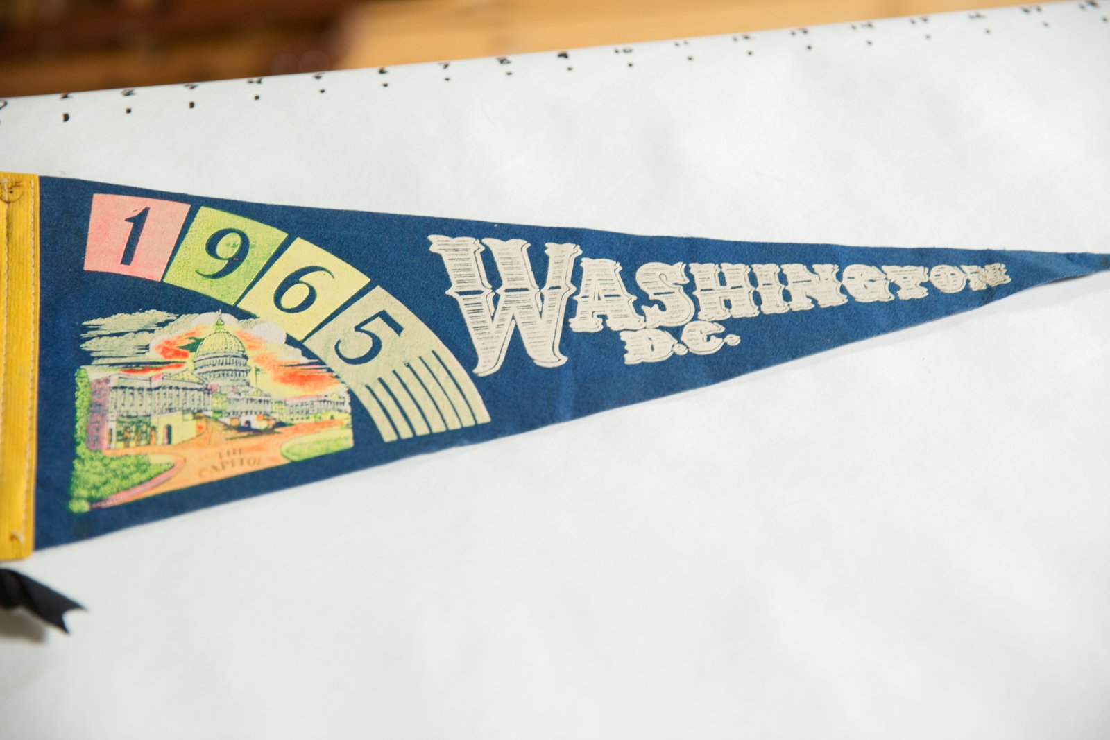 Washington D.C (1965) Felt Flag