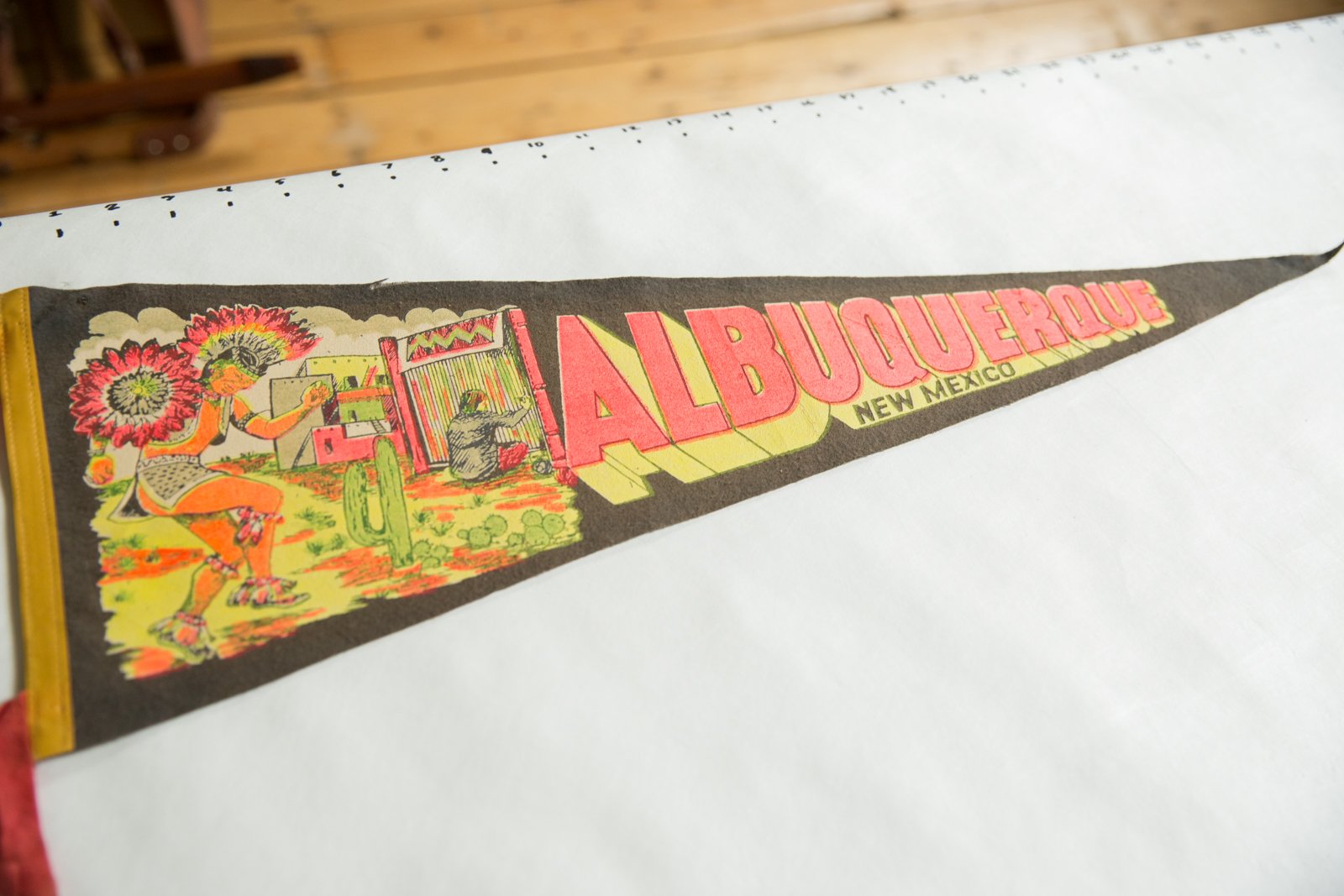 Albuquerque New Mexico Felt Flag