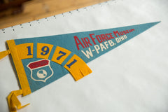 Air Force Museum W-Pafb, Ohio (1971) Felt Flag