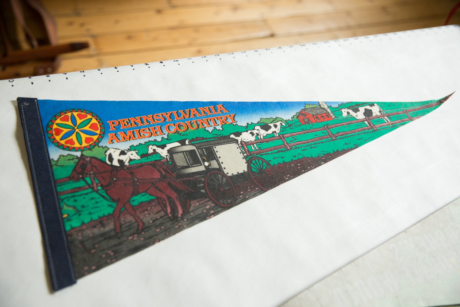 Pennsylvania Amish Country Felt Flag