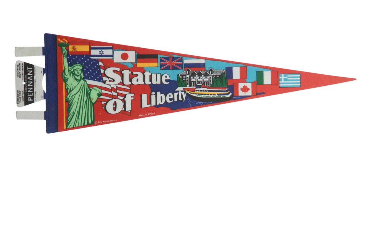 Statue of Liberty (Made in China) Felt Flag