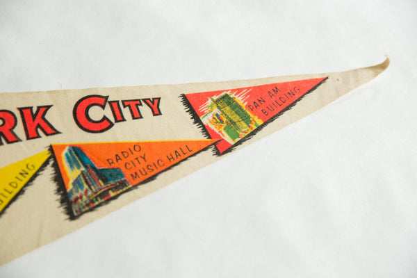 New York City Felt Flag