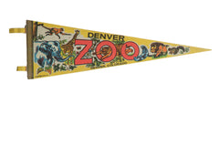 Denver Zoo Denver, Colorado Felt Flag