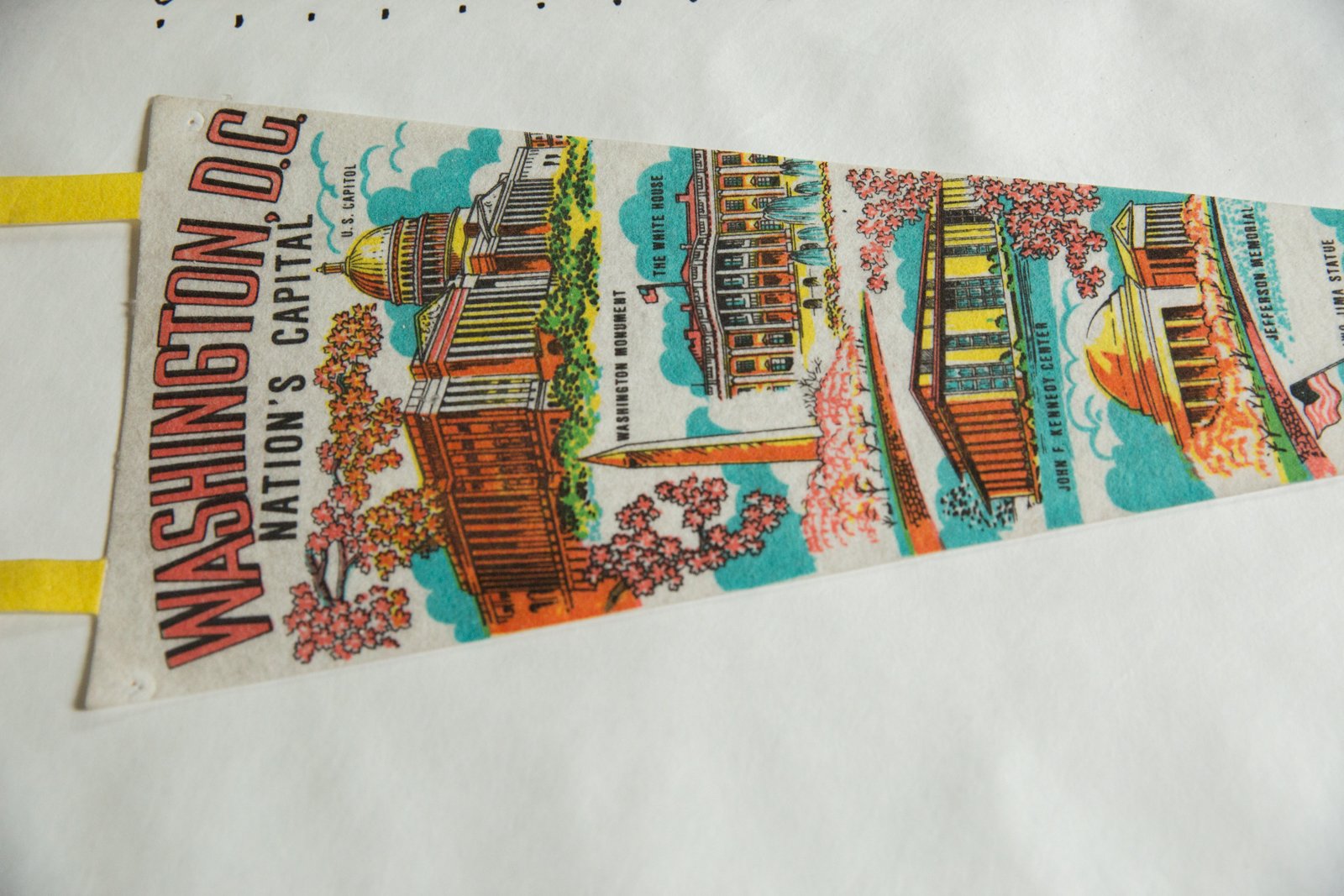 Washington, D.C. Nation's Capital Felt Flag