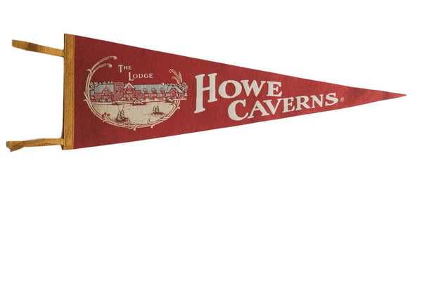Howe Caverns (The Lodge) Felt Flag