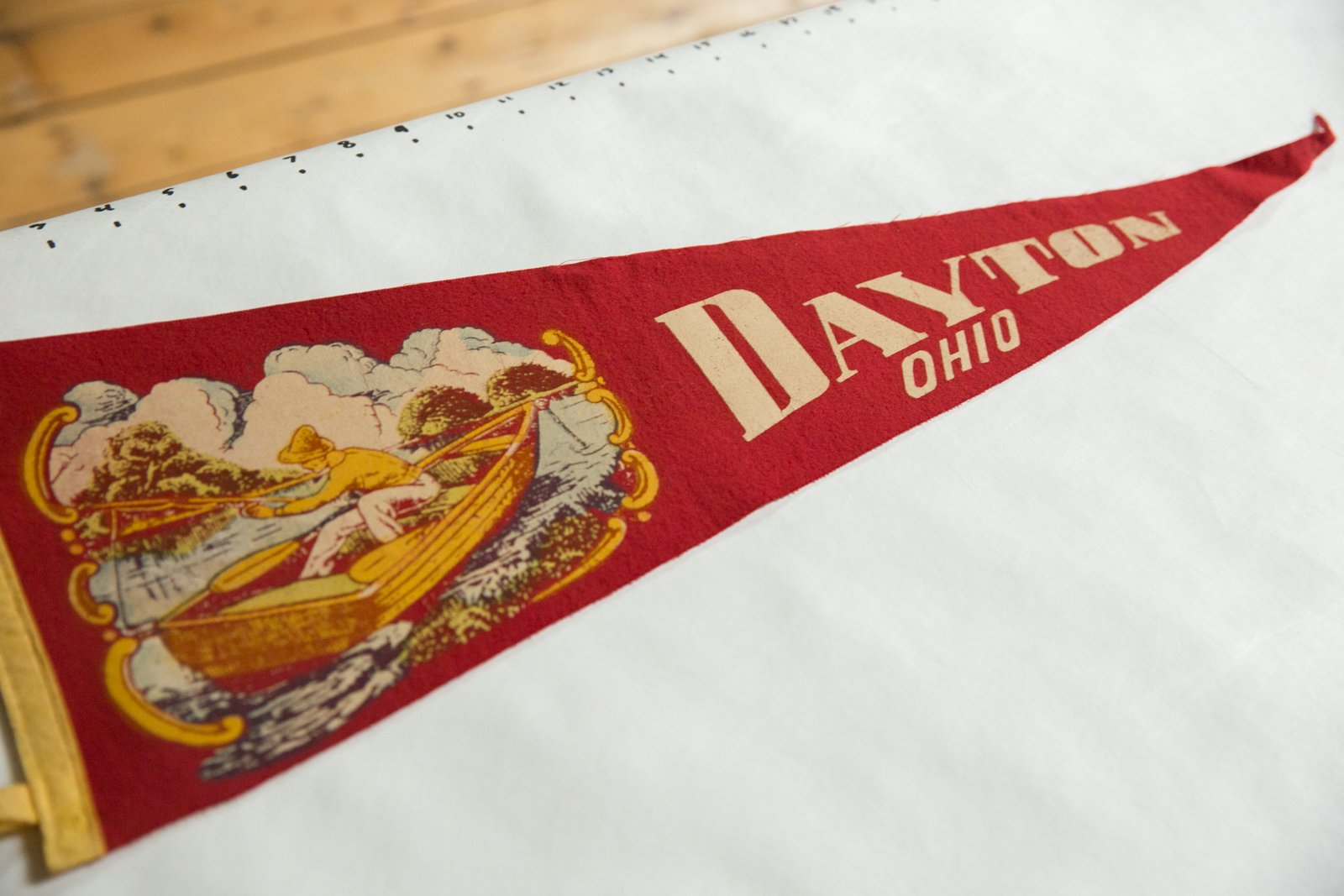 Dayton Ohio Felt Flag