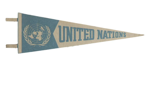 United Nations Felt Flag