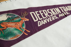 Deerskin Trading Post Danvers, Mass. Felt Flag