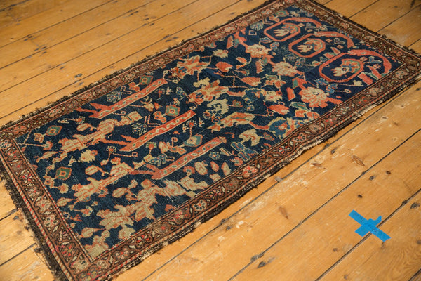 2.5x4.5 Antique Fragment Fereghan Rug // ONH Item 5907 Image 2