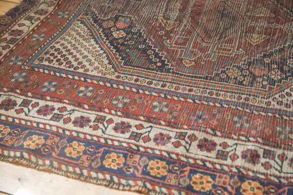 4.5x7 Antique Qashqai Rug // ONH Item 5914 Image 4