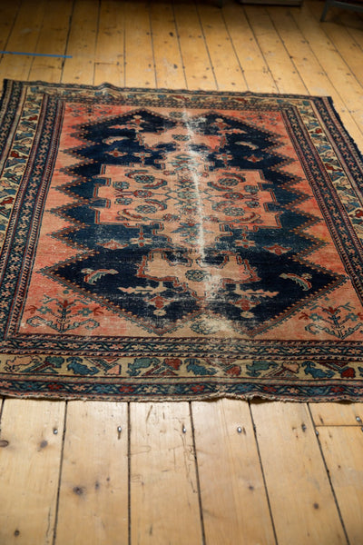 Vintage Malayer Square Rug / Item 5915 image 6