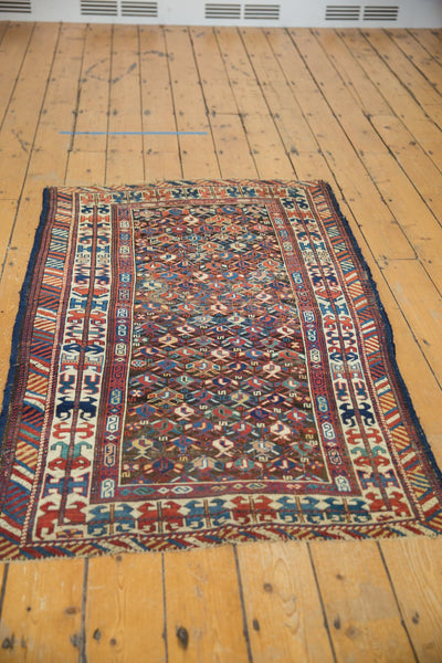 3x5.5 Antique Caucasian Rug // ONH Item 5917 Image 6
