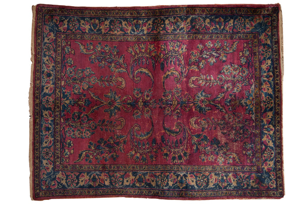 5x6.5 Vintage Lilihan Rug // ONH Item 5931