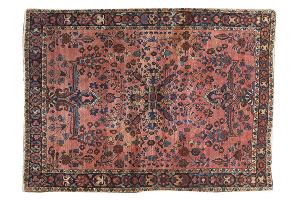 3.5x5 Vintage Mohajeran Sarouk Rug // ONH Item 5935