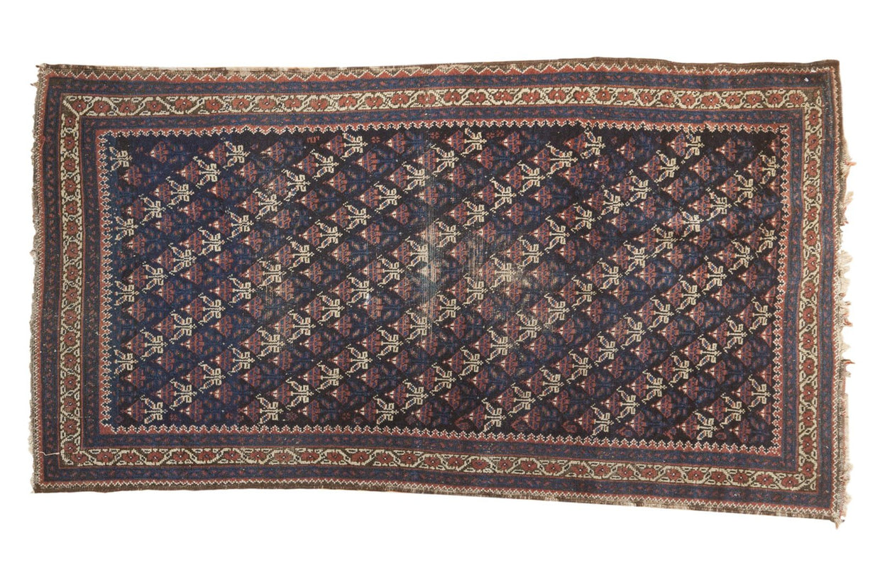 3x5.5 Antique Belouch Rug // ONH Item 5938