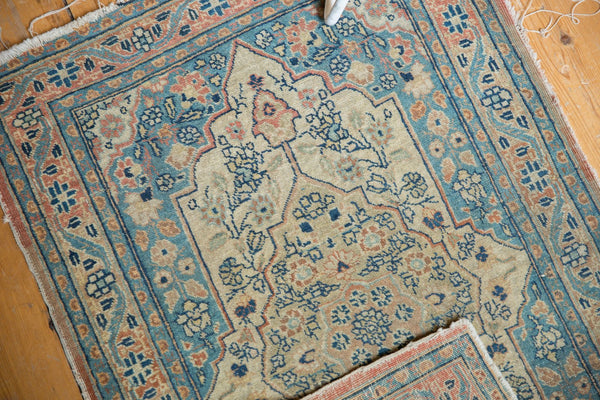 2x3 Antique Haji Jalili Tabriz Rug Mat // ONH Item 5944 Image 8