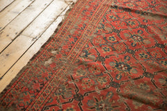Antique Tattered Beshir Carpet