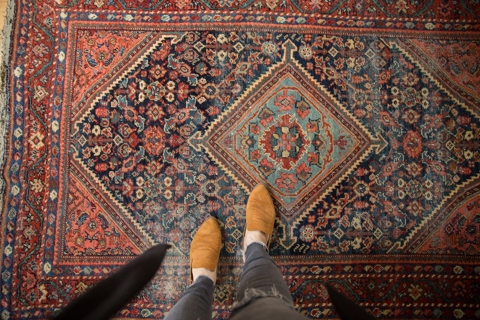Vintage Mahal Rug