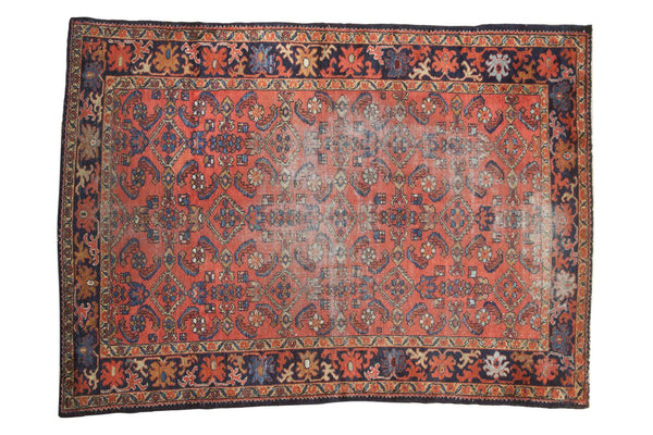 5' x 6'10" Vintage Lilihan Rug / Item 5956 image 1