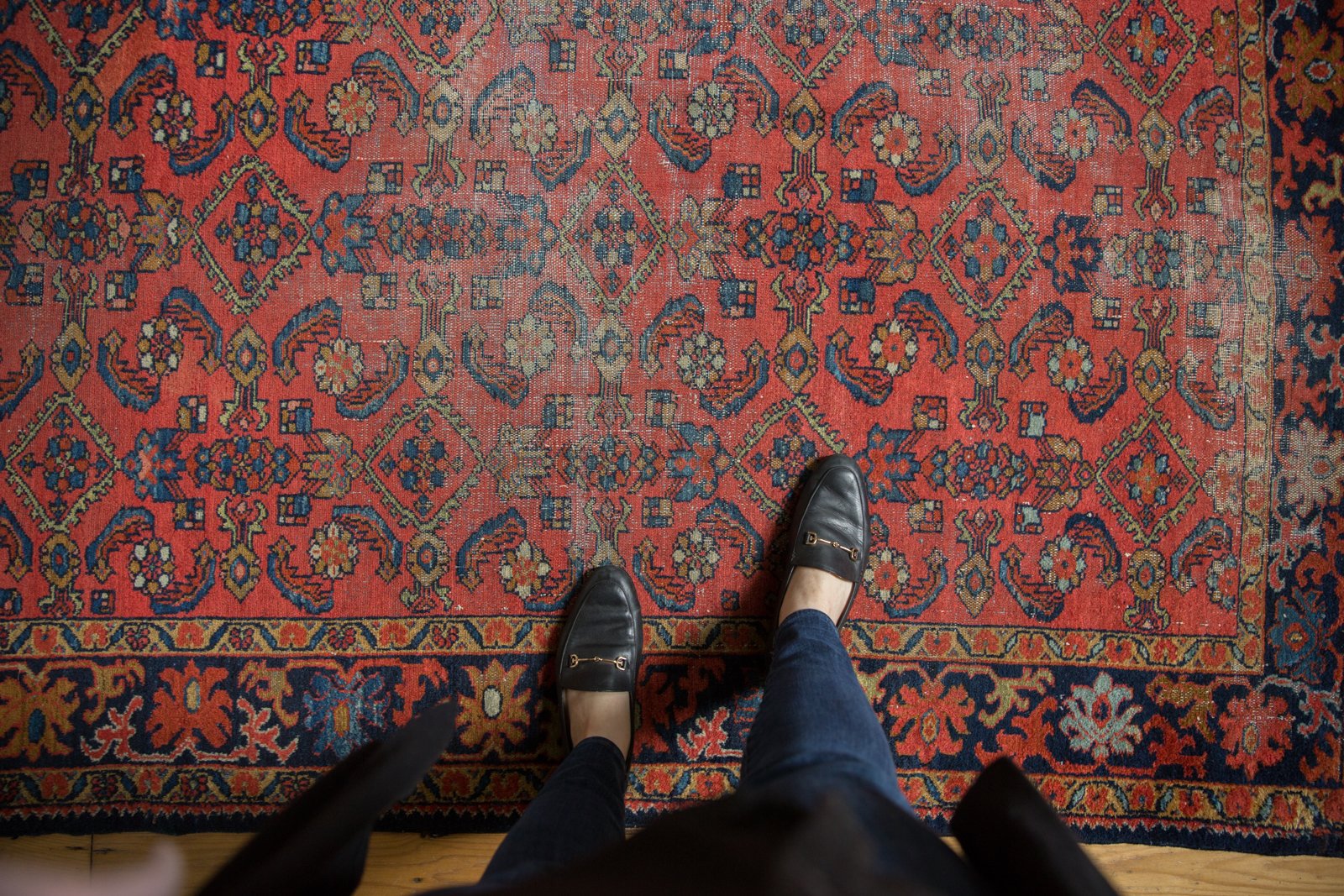  Vintage Lilihan Rug / Item 5956 image 2