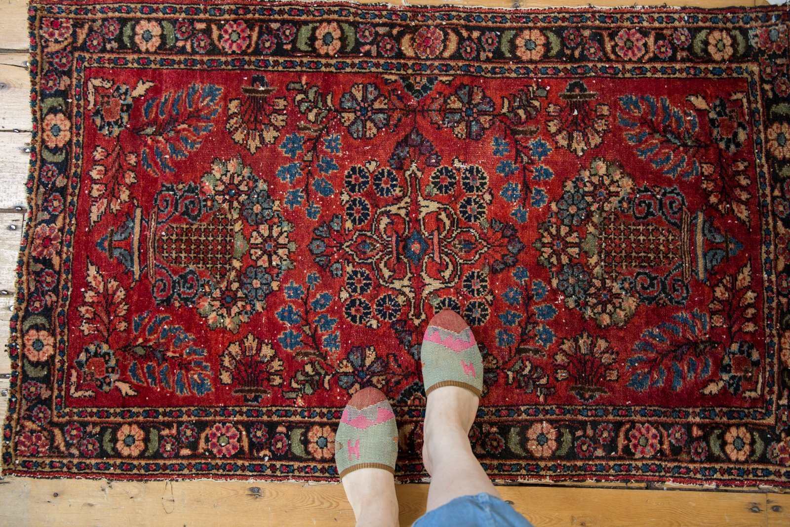 2.5x4.5 Vintage Lilihan Rug // ONH Item 5958 Image 1