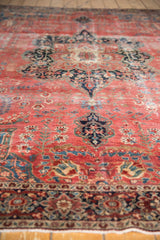 7x9 Antique Farahan Sarouk Carpet // ONH Item 5961 Image 13