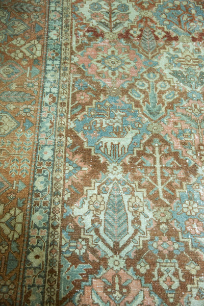 12x13.5 Vintage Distressed Baktiari Square Carpet // ONH Item 5965 Image 5