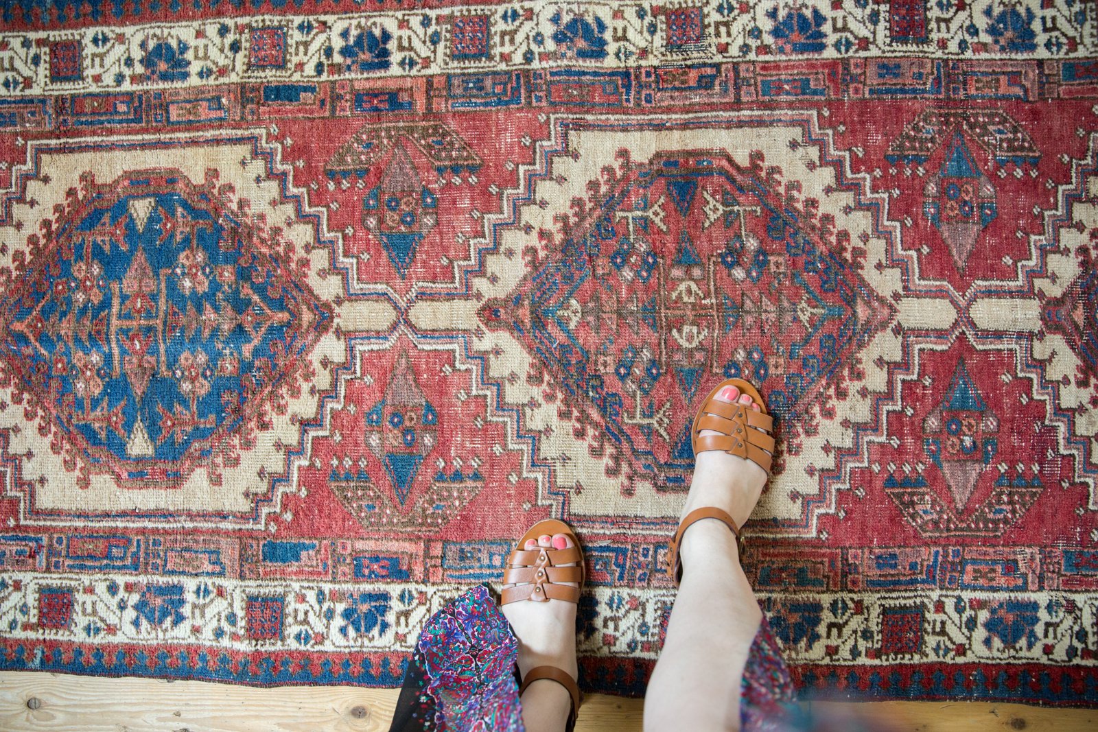 Vintage Serab Rug Runner