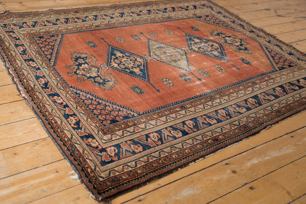 5x6 Vintage Malayer Square Rug // ONH Item 5969 Image 5