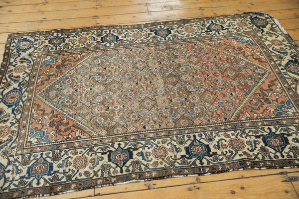  Vintage Distressed Malayer Rug / Item 5971 image 3