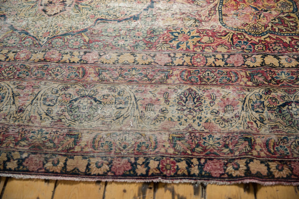 10.5x12 Antique Dilmaghani Kerman Square Carpet // ONH Item 5974 Image 3