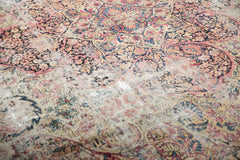 10.5x12 Antique Dilmaghani Kerman Square Carpet // ONH Item 5974 Image 17