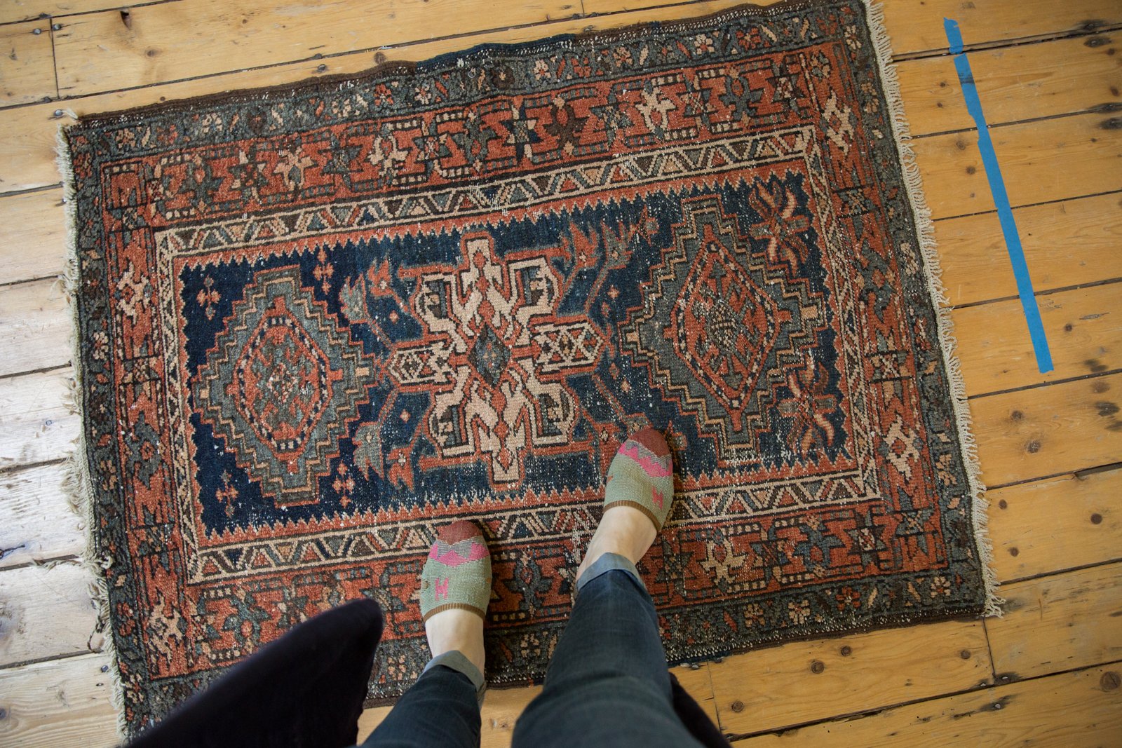 3x4.5 Vintage Karaja Rug // ONH Item 5976 Image 1